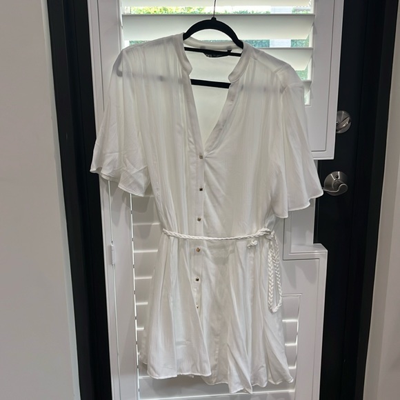 Zara Dresses & Skirts - white zara dress